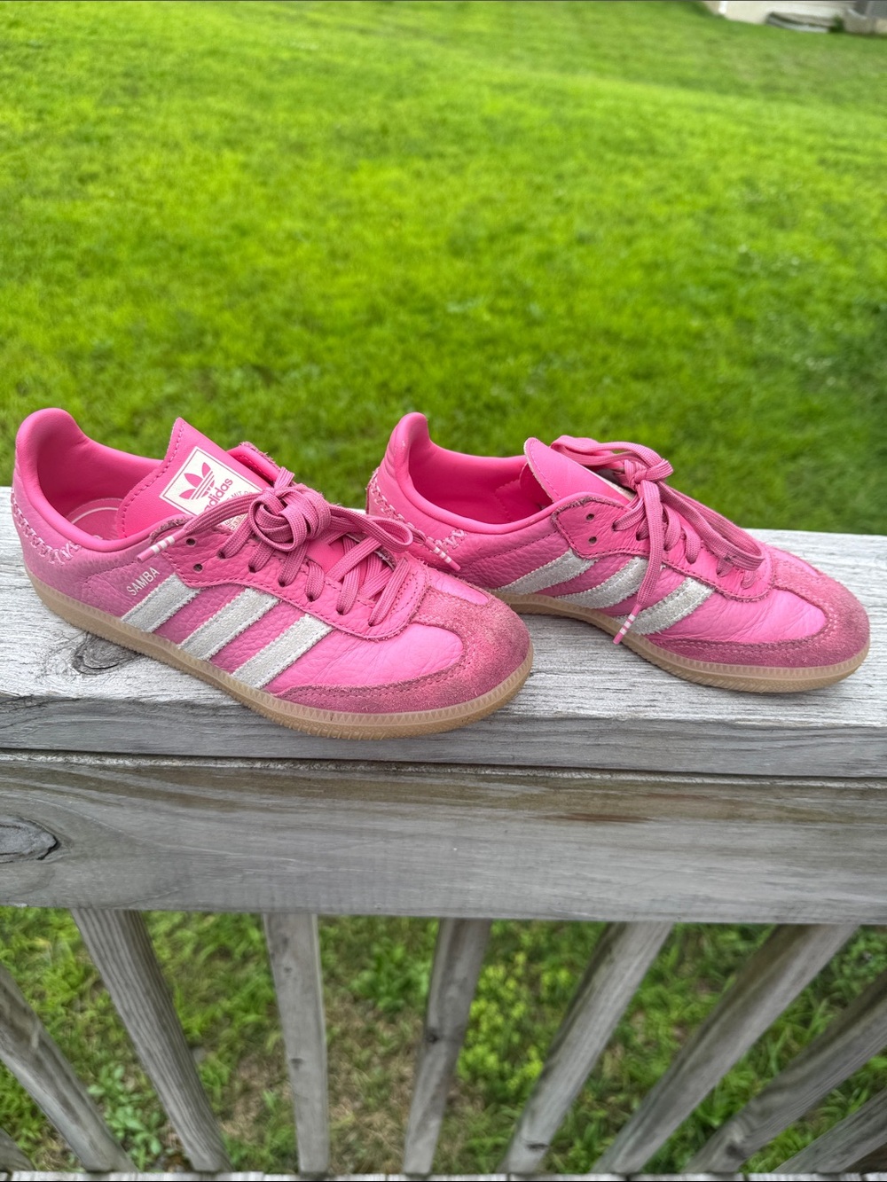 adidas Kids Pink & Silver Classic Sneakers